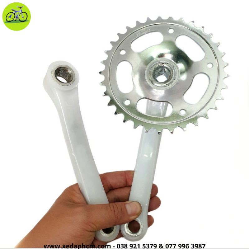 Bộ Giò Đĩa Xe Đạp Phổ Thông 1 Dĩa Đơn 33T