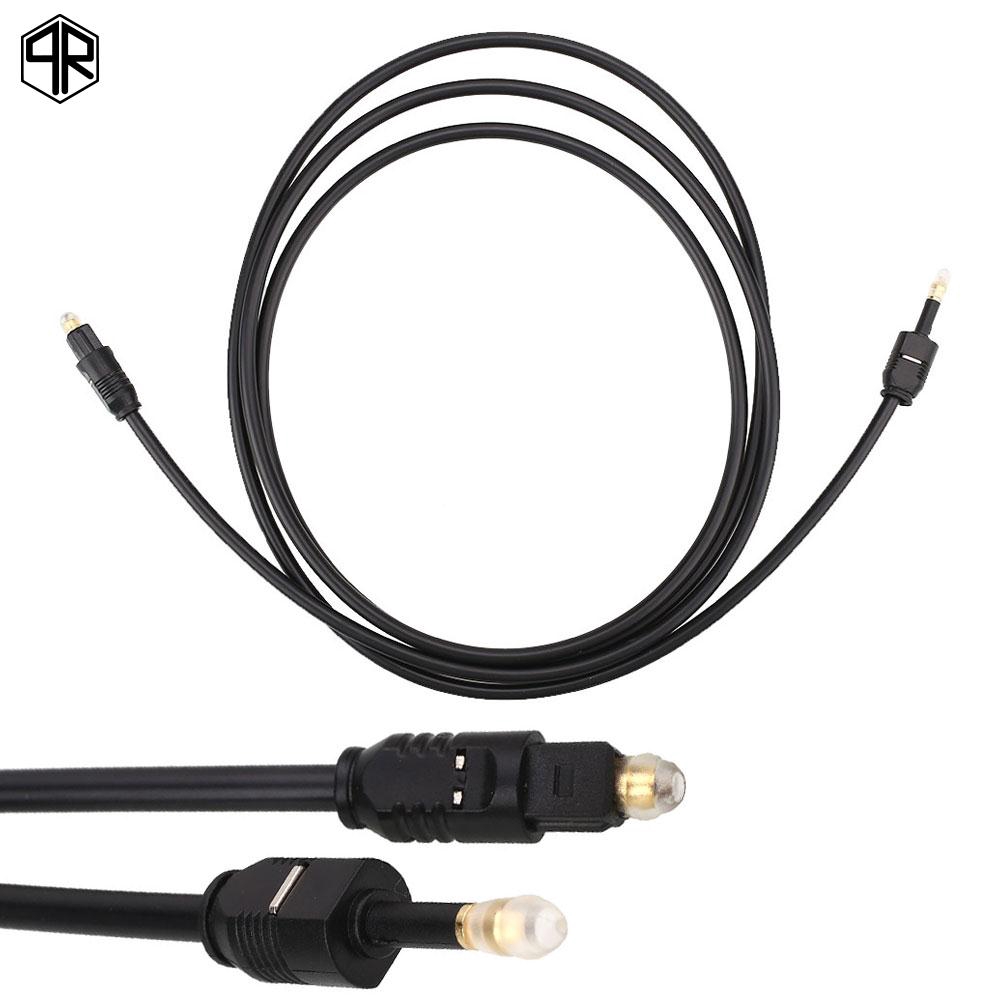 Dây Cáp Quang Âm Thanh Chuẩn 3.5Mm 1.5M 5Ft Chuyên Dụng Cho Toslink Sang Mini Toslink Spdif