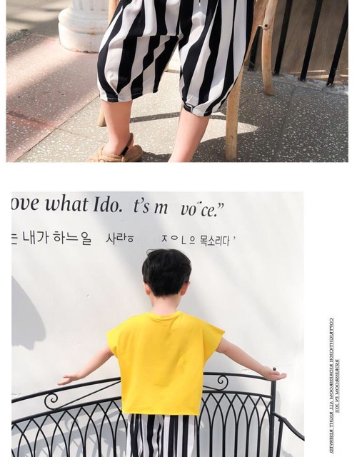 Set áo sát nách quần ống thụng BT | BigBuy360 - bigbuy360.vn