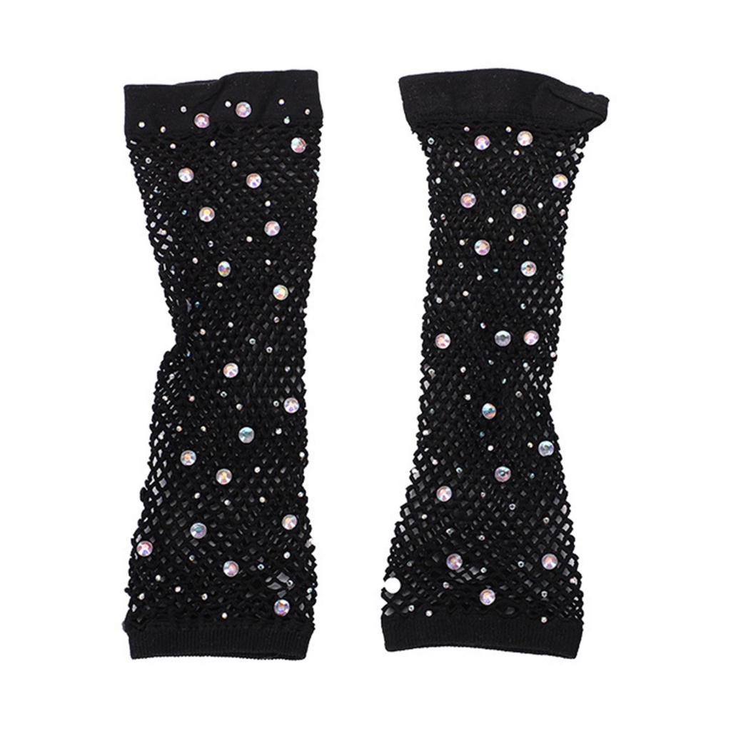 Găng Tay Lưới Siêu Nhẹ Co Giãn Tốt Thích Hợp Biểu Diễn Lễ Hội Cho Nữ