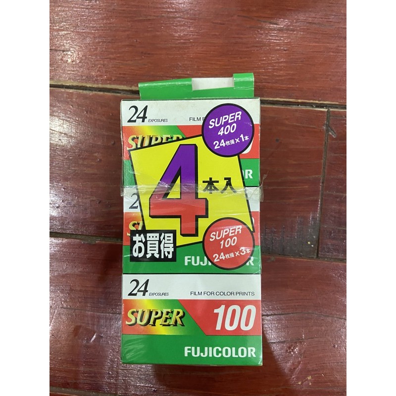 Film fuji super 100 24 kiểu outdate 2000