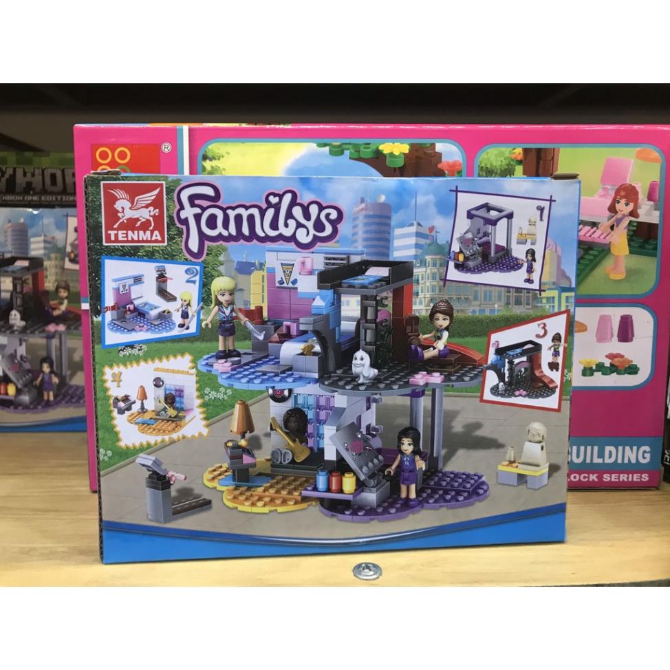 Bộ đồ chơi lắp ráp Phòng tập Thể dục cho bé gái