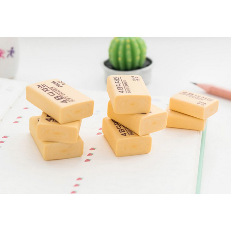 Gôm tẩy bút chì 4B - Hàn quốc - Cao cấp - lẻ rẻ như sỉ