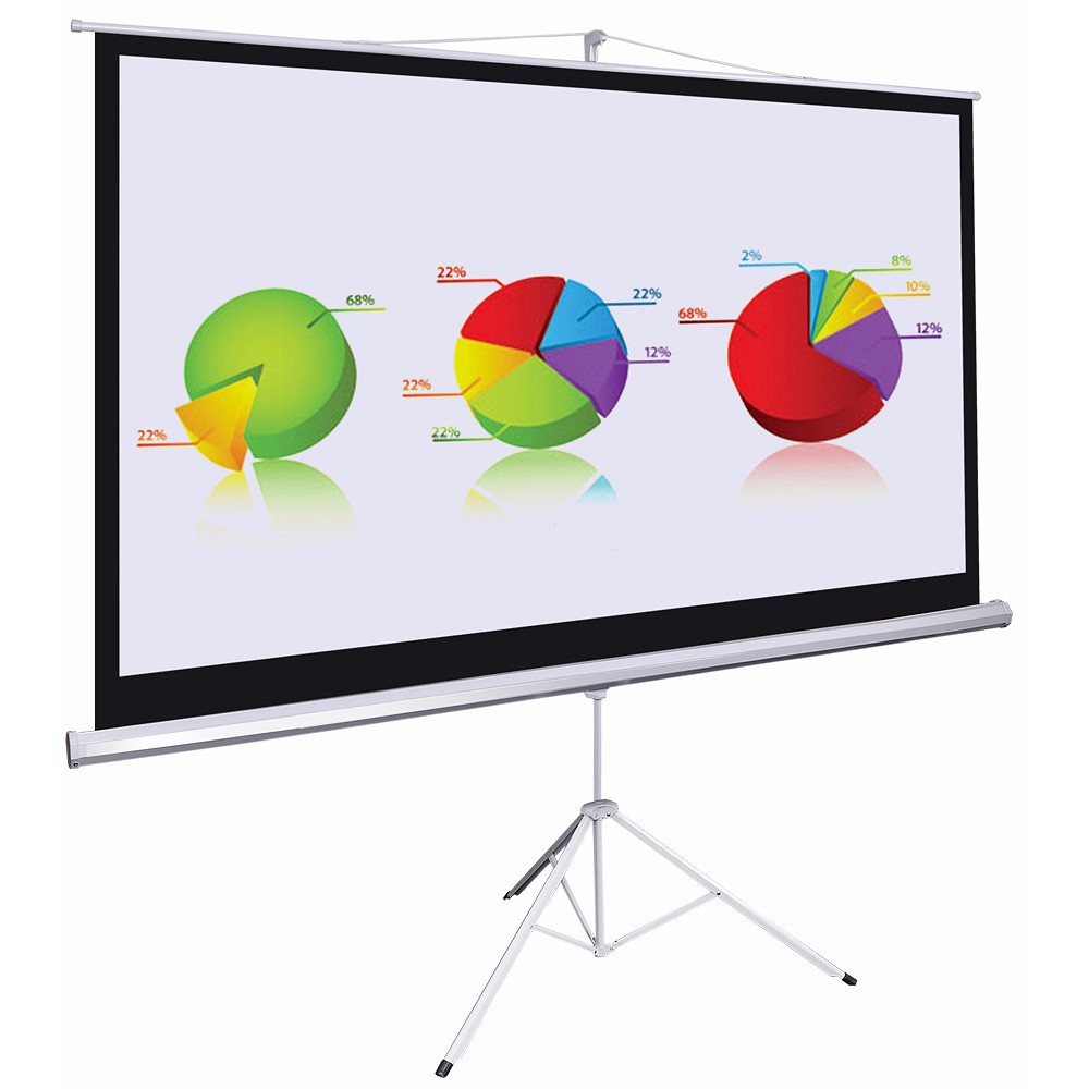 Màn chiếu 3 chân Apollo 100 inch(1m8x1m8)