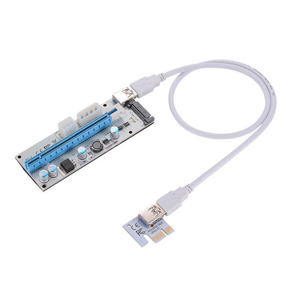 Dây cáp nối dài chuyển đổi từ USB 3.0 PCI-E Express 1x thành 16x cho SATA