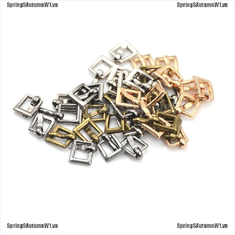 [Spring] 10PCS mini Japanese word buckle belt buckle For blyth doll buckle accessories [VN]
