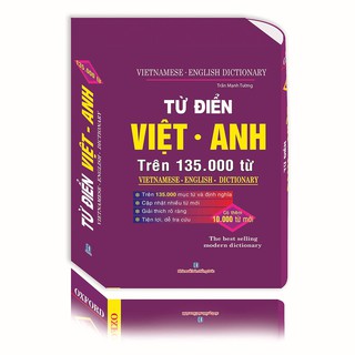Sách - Từ Điển Việt Anh Trên 135.000 Từ