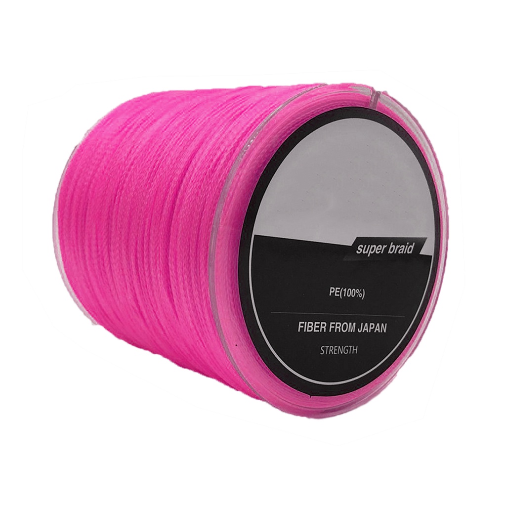 Dây câu cá pe 300m 4 sợi bện phụ kiện chống cắn siêu bền