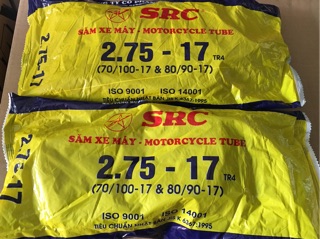 Săm Xe Máy Sao Vàng SRC Chính Hãng
