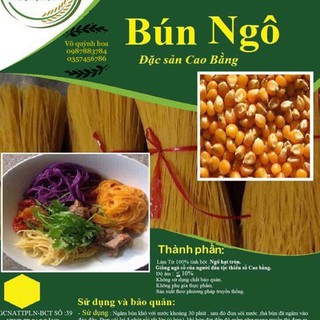 Bún Ngô Cao Bằng( nông sản sạch AThai) loại 500g