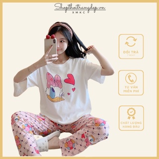 Bộ mặc nhà quần dài áo cộc