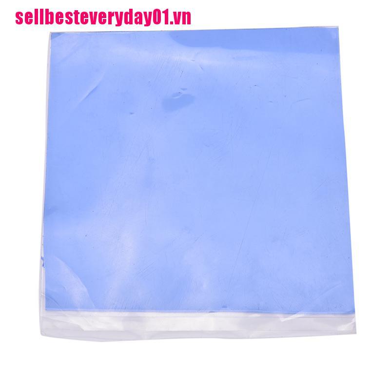 Bộ Tản Nhiệt Cpu 100mm X 100mm Bằng Silicon Màu Xanh Dương