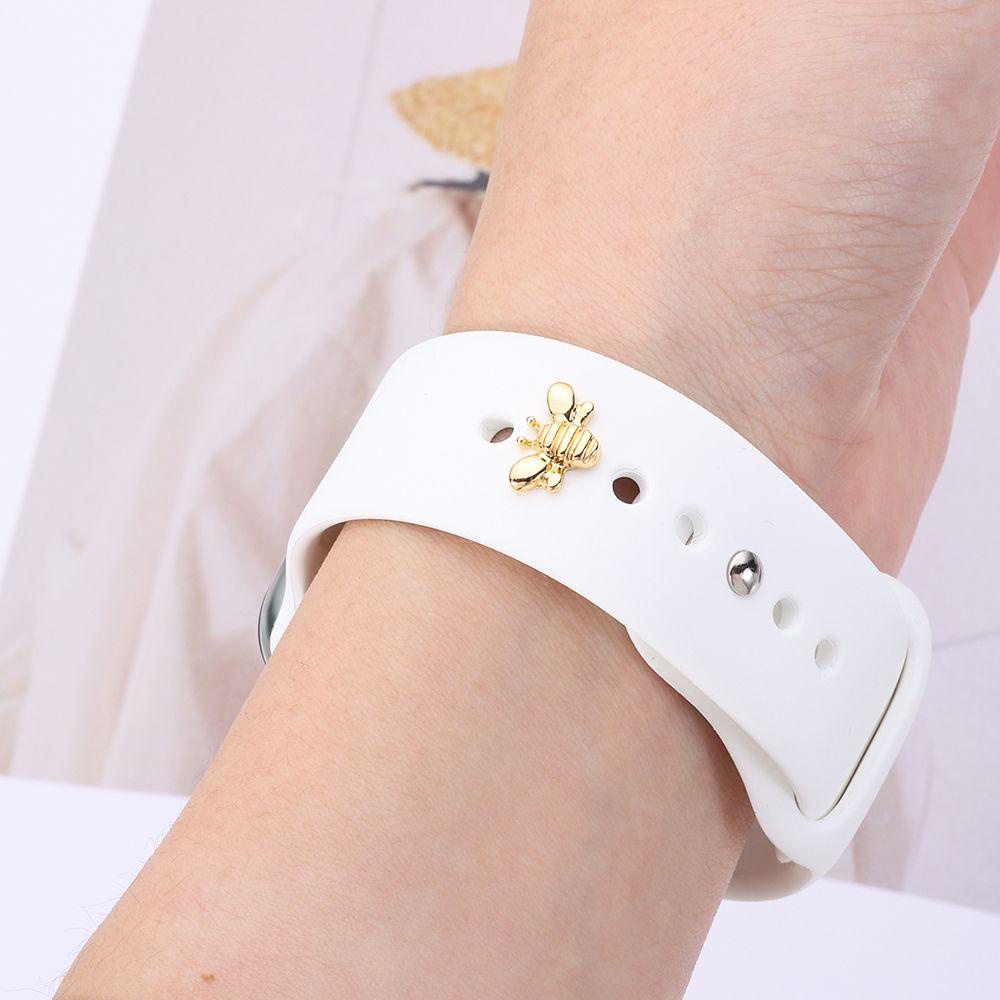 Phụ kiện trang trí dây đeo đồng hồ bằng kim loại sáng tạo