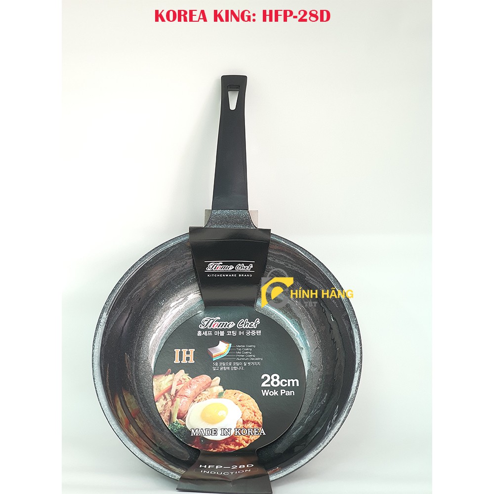 Chảo đá hoa cương Korea King Home Cheft HFP-28D