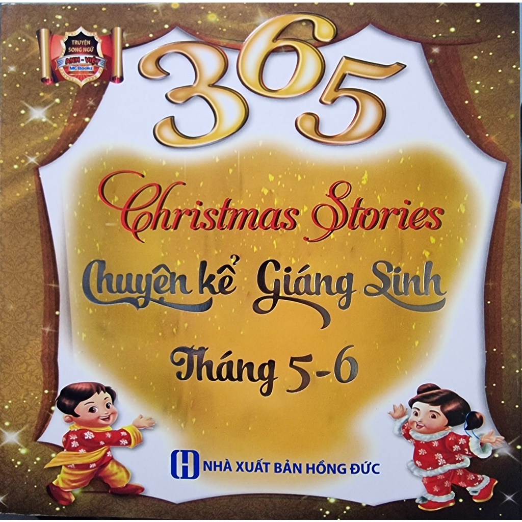 Sách Song Ngữ Anh Việt - 365 Chuyện Kể Giáng Sinh ( Ngẫu Nhiên )