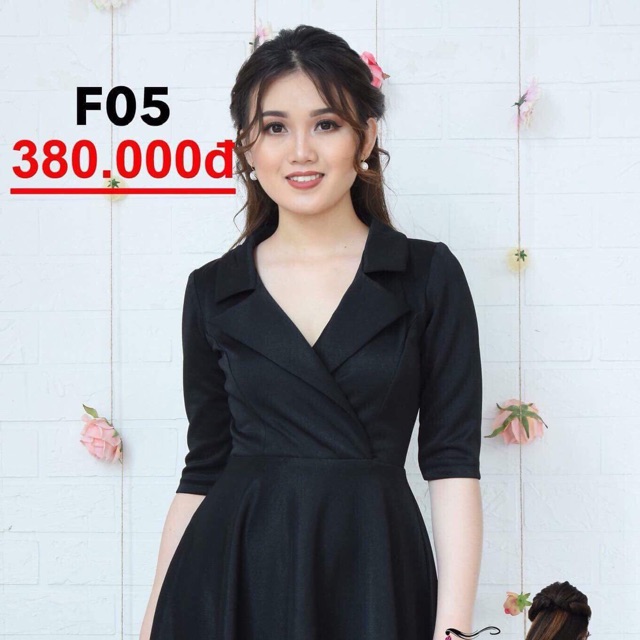 Đầm cổ vét big size