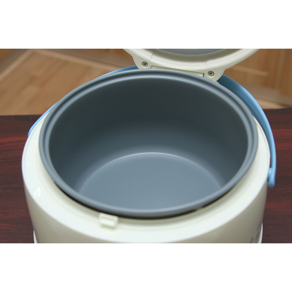 Nồi cơm điện nắp cài Happy cook HC-120 1.2 lít màu xanh - Bảo hành Chính hãng | BigBuy360 - bigbuy360.vn