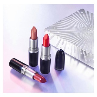 Set 3 Cây Cây Son MAC Frosted Firework Sleigh All Day