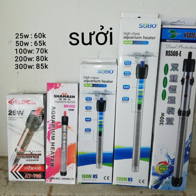 Sưởi hồ cá cảnh loại tốt