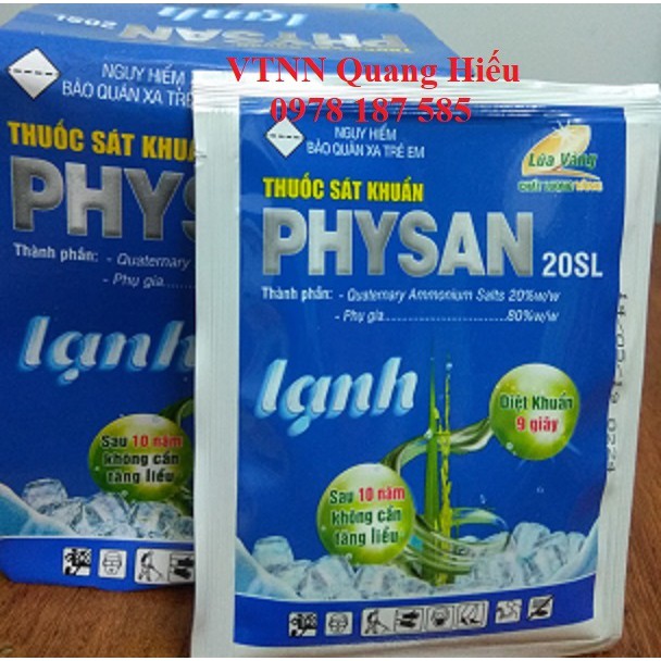 Physan 20SL Lạnh - Đặc Trị Thối Nhũn Cho Cây Trồng - Quatemary Ammonium Salts