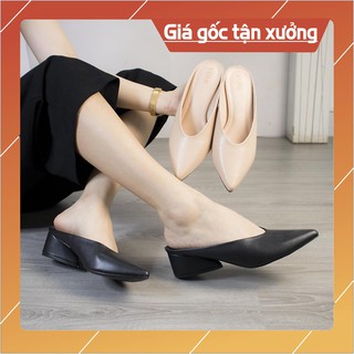 Giày Sục Đế Vuông Tiện Lợi SY0592 Thời Trang Hudo 5