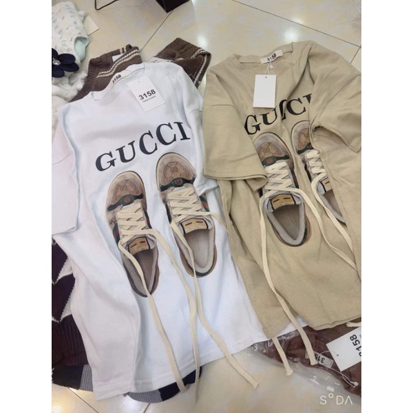 Áo dây giày, áo thun hình đôi giày buộc