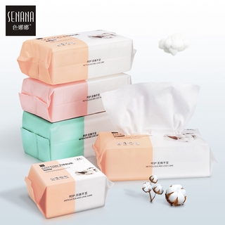 (HOT SELLING) Senana Cotton clensing towel disposable cleasing pads wholesale Student