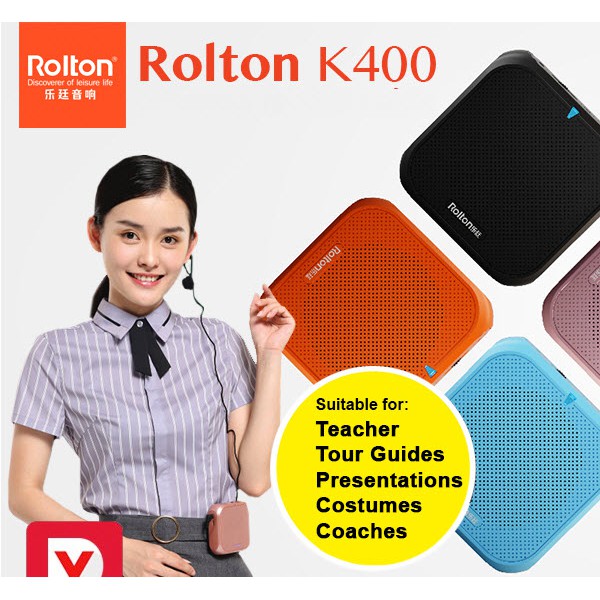 Máy Trợ Giảng Mini 4 trong 1 Rolton K400