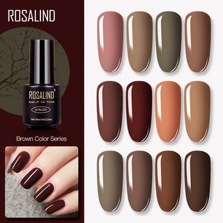 Rosalind 7ML 2651-2662 Sơn móng tay màu tím sơn móng tay nghệ thuật sơn móng tay