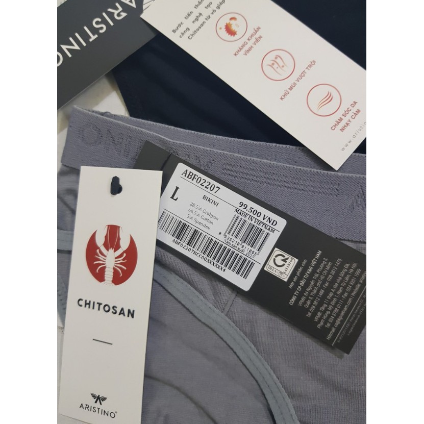 Combo 4 Sịp tam giác ARISTINO ❤️FREESHIP❤️ Quần Sịp Nam kháng khuẩn cao cấp, Chính hãng full tem mác