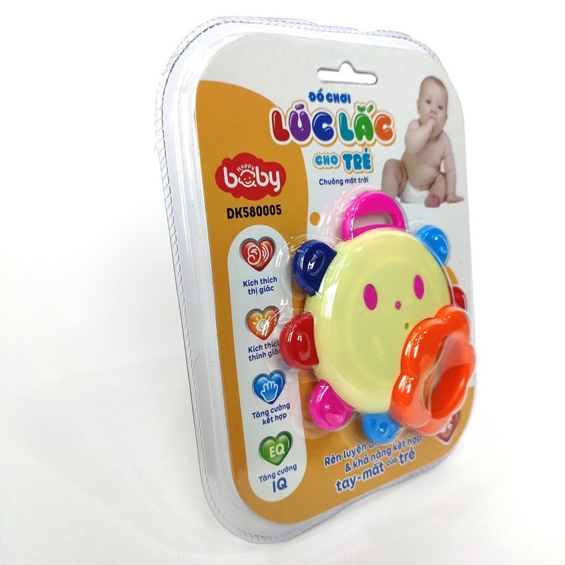 Đồ Chơi DuKa: Lúc Lắc Cho Trẻ - Chuông Mặt T.rời DK580005