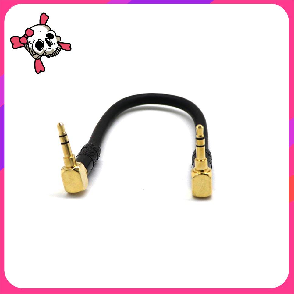 ⚡Fk FK⚡Dây cáp âm thanh đầu cắm 3.5mm 90 độ | BigBuy360 - bigbuy360.vn