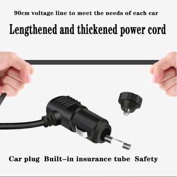 Quạt Mini Gắn Xe Hơi / Tải 12v24v Xoay 360 Độ