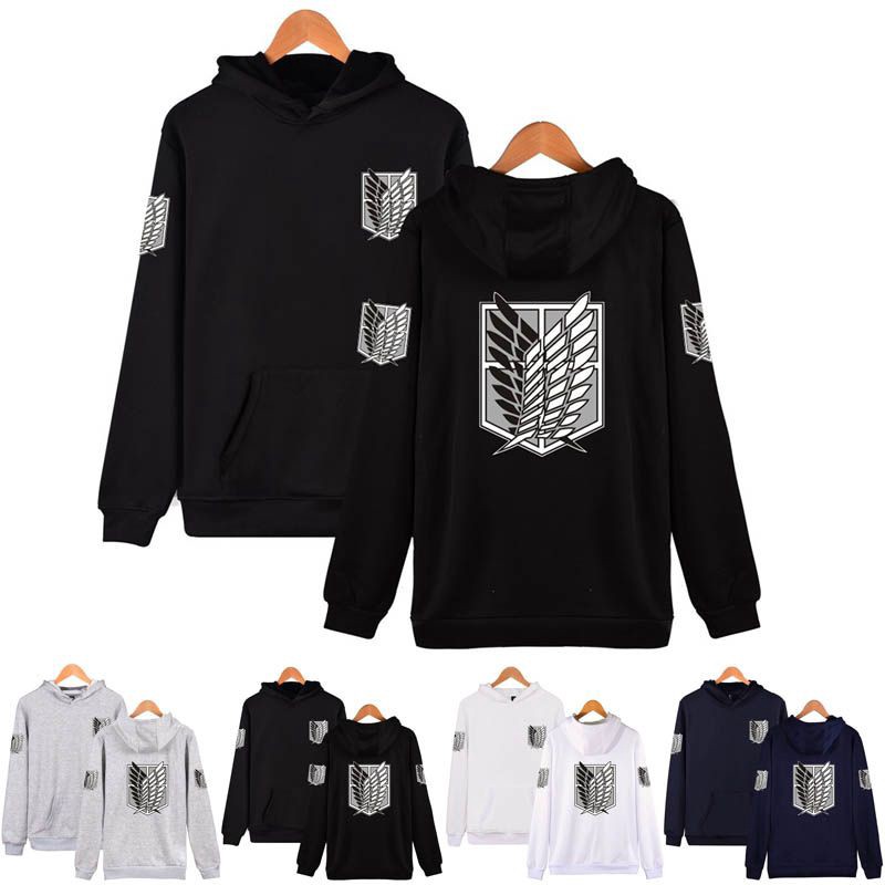 Áo Khoác Hoodie Hóa Trang Nhân Vật Trong Attack On Titan