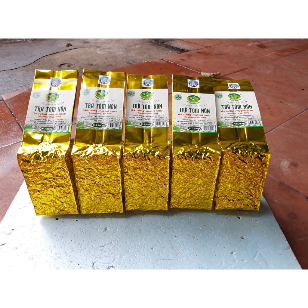 200g Trà Tôm nõn Tân Cương thượng hạng - Chè Trung Du Thái Nguyên