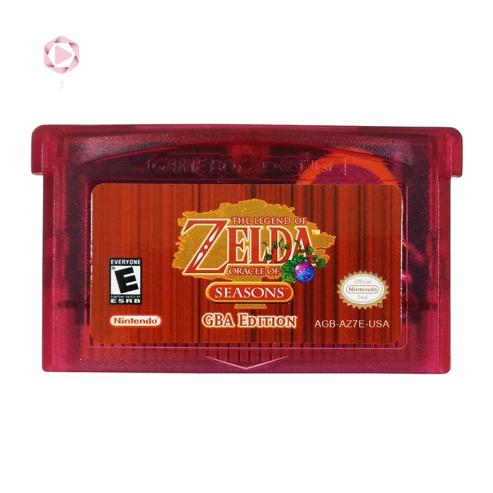 Set 2 Thẻ Game Zelda Oracle Of Seasons / Ages Cho Gba Game Boy Advance