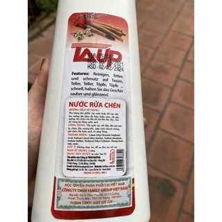 nước rửa chén bát Taup sinh học
