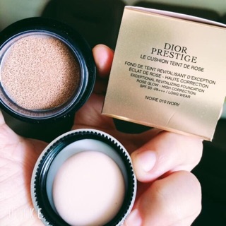 Phấn nước Dior Prestige Le Cushion Teint De 010 Ivory SPF50 Phấn nước Dior Prestige Le Cushion Teint De 010 Ivory SPF50