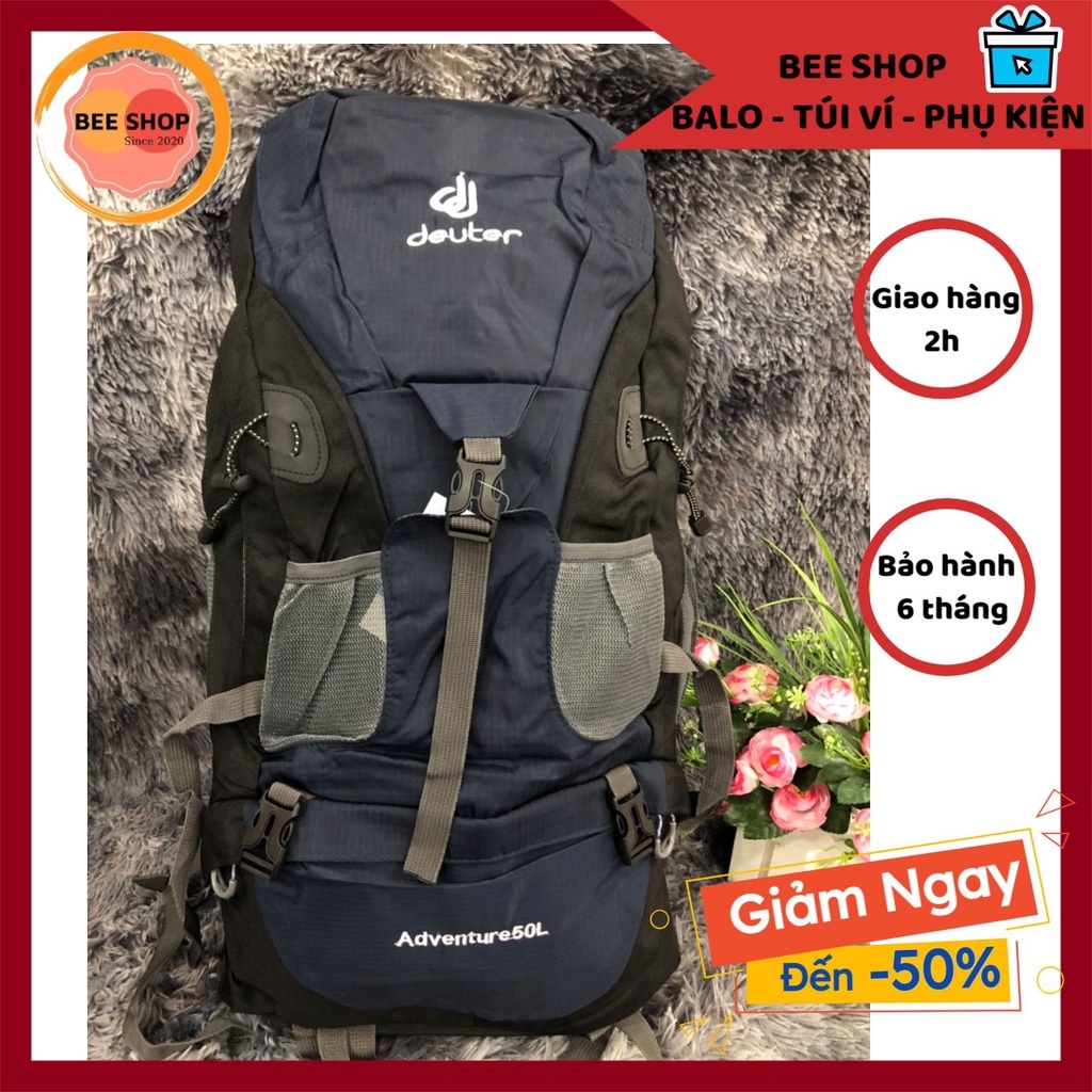 Balo du lịch phượt Deuter 50L tiện ích bền đẹp