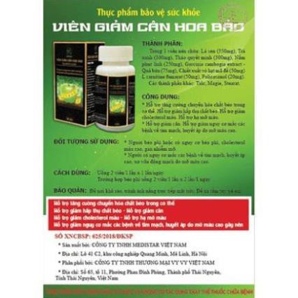Viên Giảm Cân Hoa Bảo hộp 45 viên Chính Hãng Giảm Cân Cho Mọi Lứa Tuổi | BigBuy360 - bigbuy360.vn