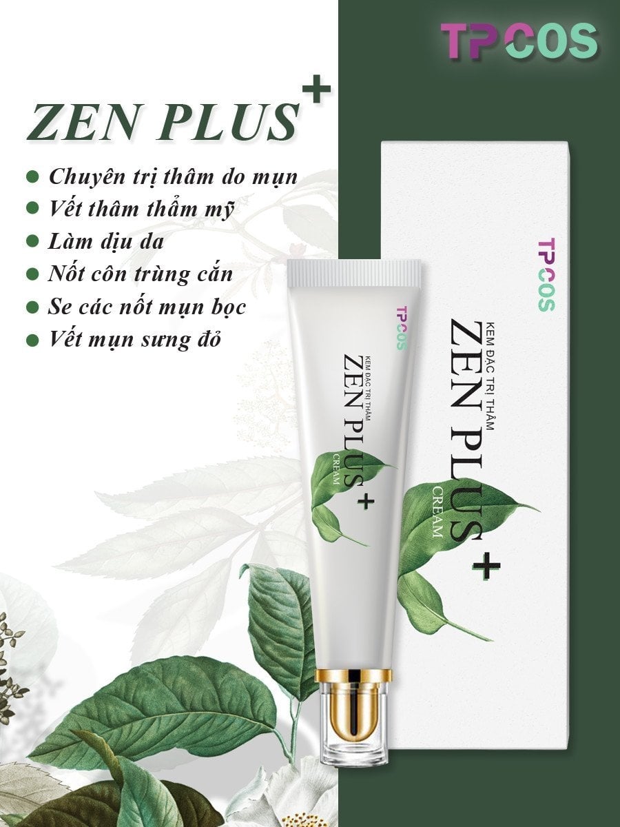 [Chính Hãng] Kem Ngừa Nám Zen Plus+ Tặng kem dưỡng sâm cô tiên thái lan