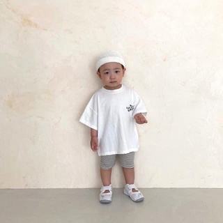 [LabeRy_nội địa Hàn_ made in Korea] Áo thun trơn chữ Bonito