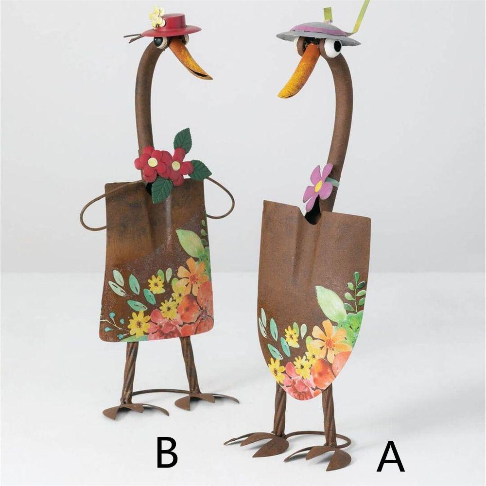 Mô Hình Chú Vịt Dễ Thương Dùng Trang Trí Sân Vườn