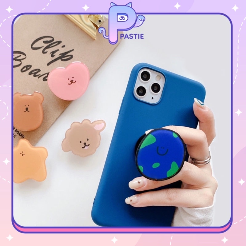 Popsocket, Giá đỡ cho điện thoại Epoxy hoạt hình đáng yêu, nhiều màu sắc