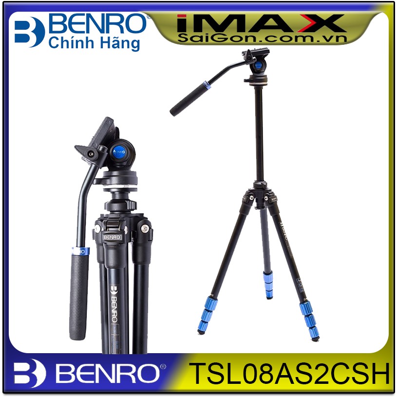 CHÂN MÁY ẢNH BENRO TSL08A S2CSH, CỦ QUAY