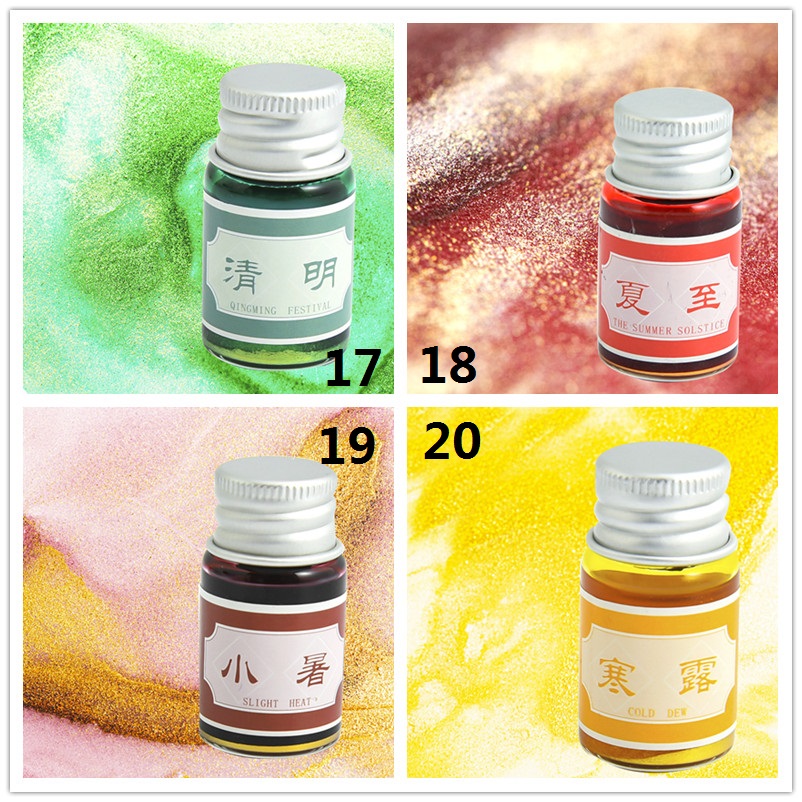 Lọ mực màu viết thư pháp dung tích 5ml tiện dụng