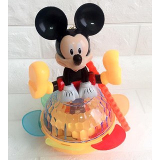 Lồng đèn chú chuột Mickey đế hoa phát sáng, nhạc di chuyển