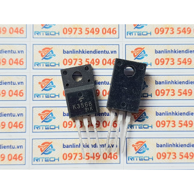 K3568 2SK3568 Mosfet kênh N 12A 500V TO-220