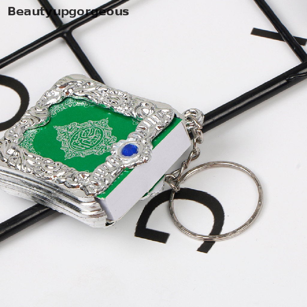 Móc Khóa Mini Hình Koran Ark Quran Green Is Island