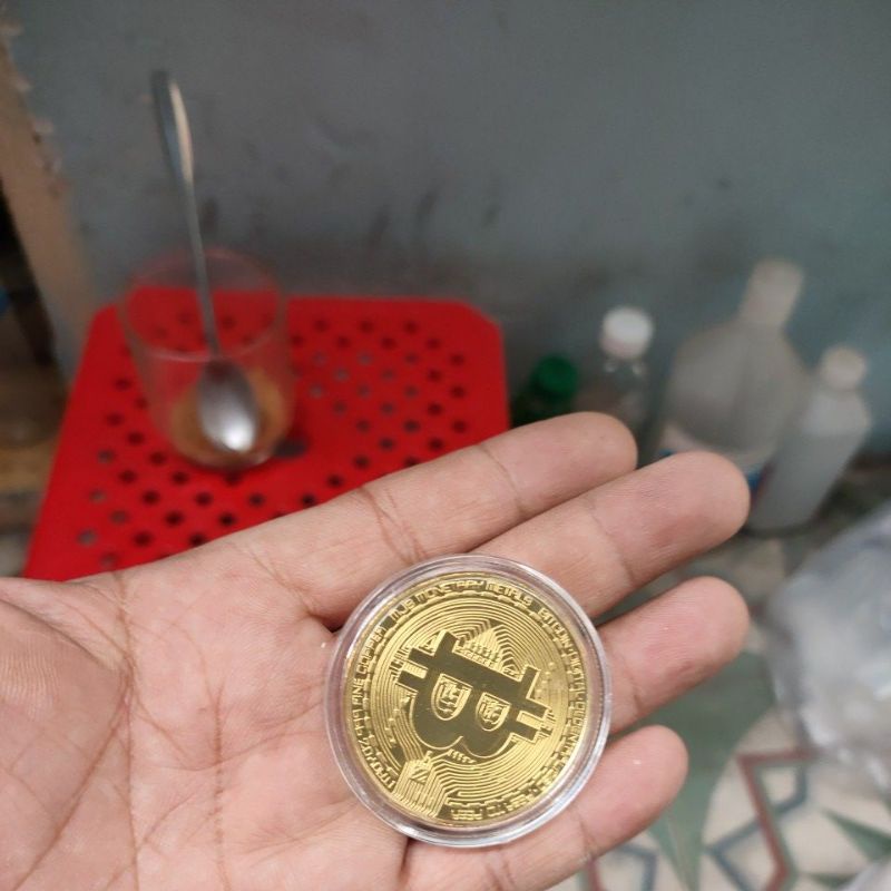 Đồng xu may mắn sec 2cái